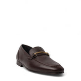 Italian Men Brown Leather Shoes #4958